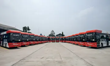 TransJakarta Inaugurates 22 New Electrical Buses