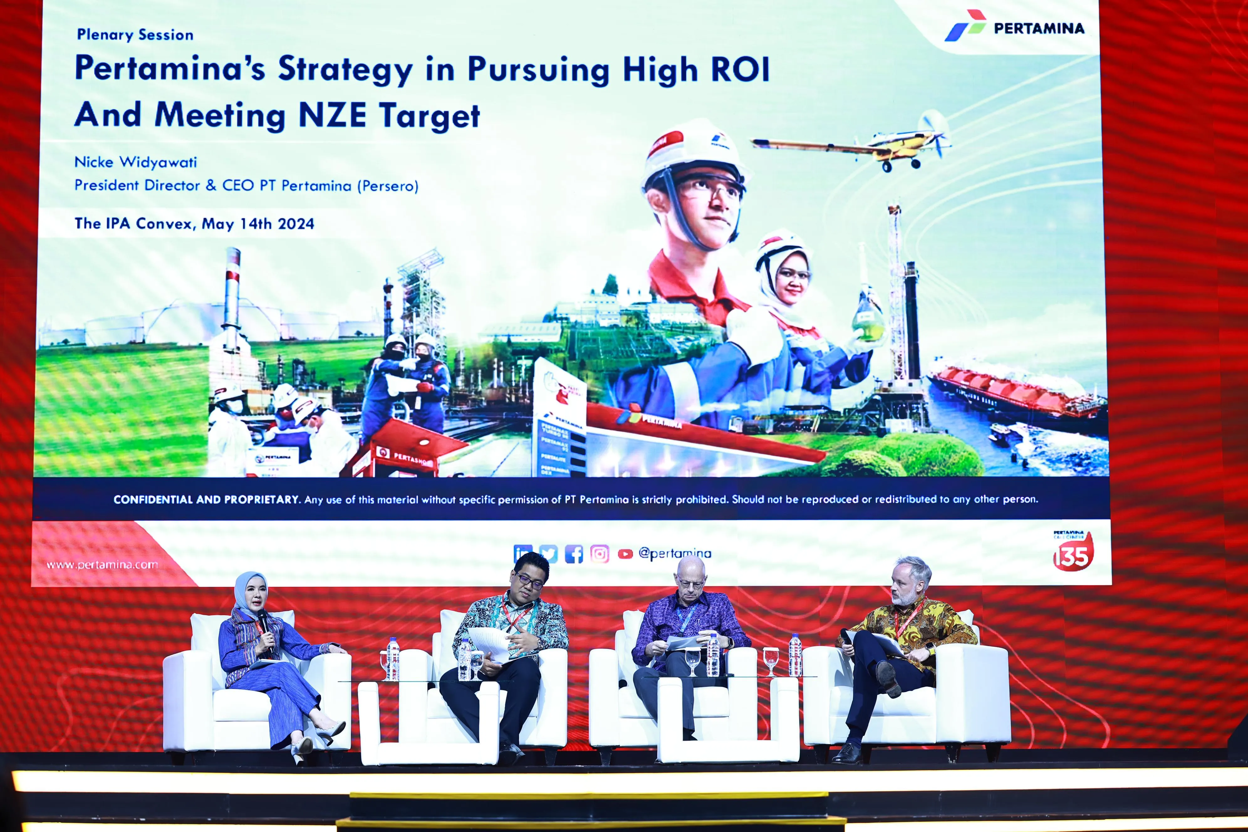 Dirut Pertamina Beberkan Strategi Jaga Ketahanan Energi dan Kelestarian Lingkungan dalam IPA 2024