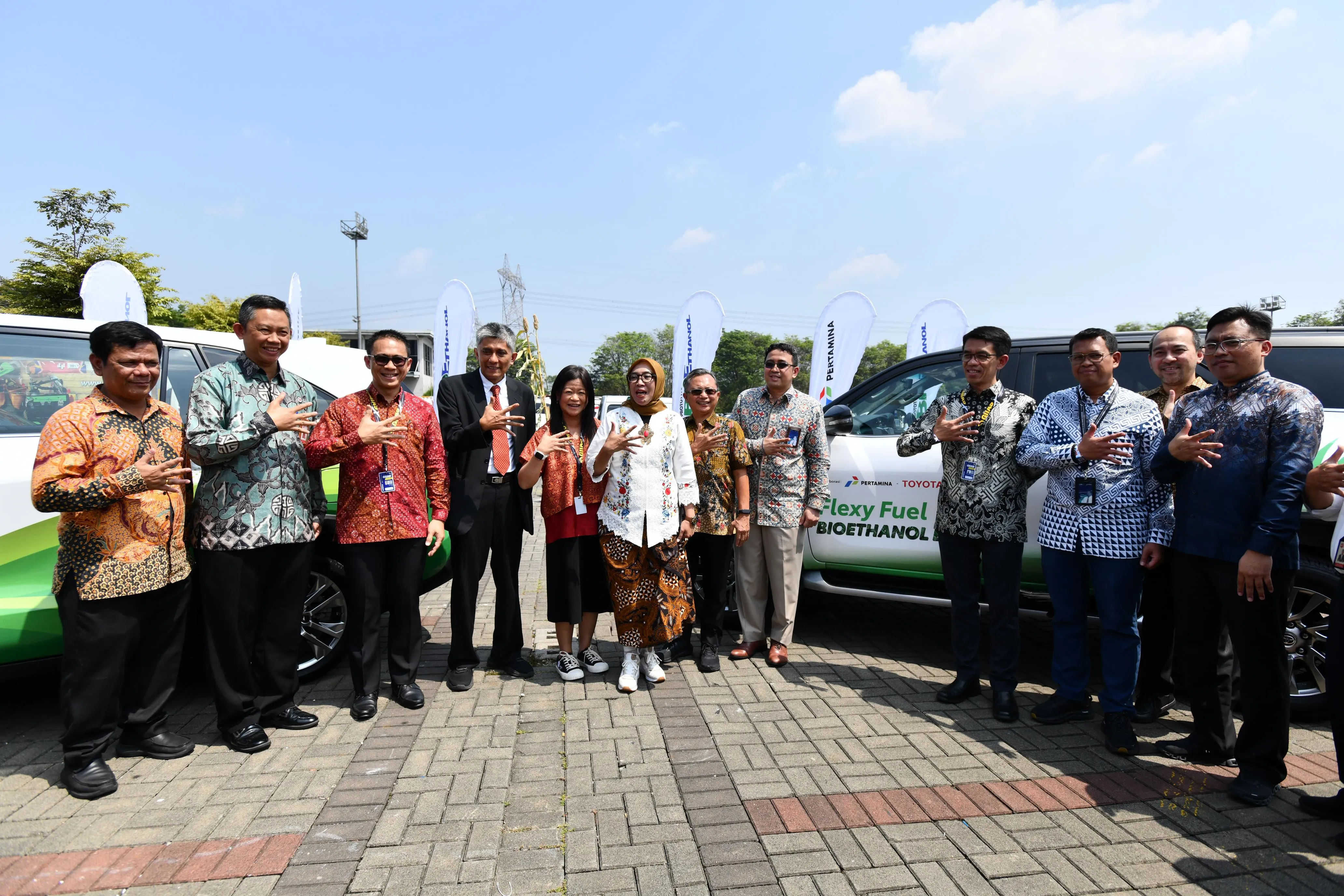 Kolaborasi Pertamina – Toyota, Uji Coba Bioethanol 100 Persen di GIIAS 2024