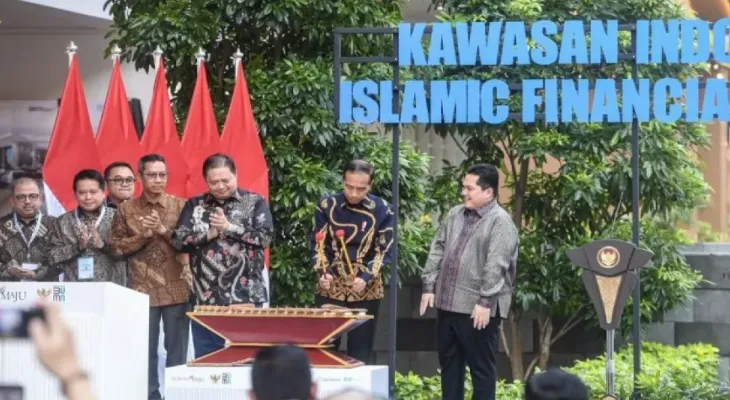 President Jokowi Inaugurates the Indonesia Islamic Financial Center