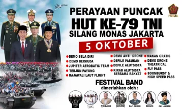 TNI's 79th Anniversary Celebration at Monas on 5 October 2024, Military Attractions to Band Festival