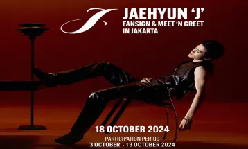 Jaehyun NCT Gelar Fansign dan Meet & Greet di Jakarta pada 18 Oktober