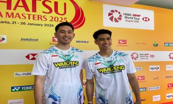 Langkah Sabar/Reza Terhenti di Babak 32 Besar Indonesia Masters 2025