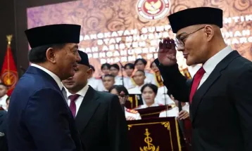 Deddy Corbuzier Inaugurated as Defense Minister Special Staff